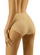 Maxi briefs, smooth and comfortable fabric, high waist, S to 3XL, 2-pack